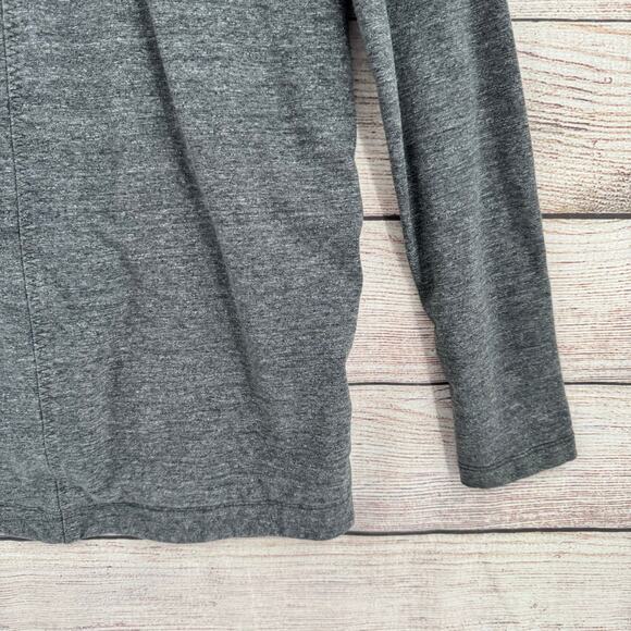 Lululemon That's a Wrap Sweater Womens 4 Heathered Gray Athleisure - Picture 8 of 13